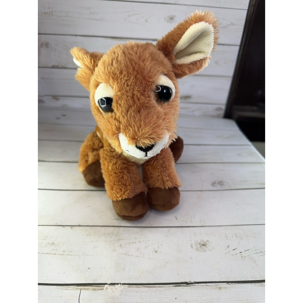 Aurora World Plush Deer Fawn Spotted Brown Stuffed Animal 2017 8 Inch Toy